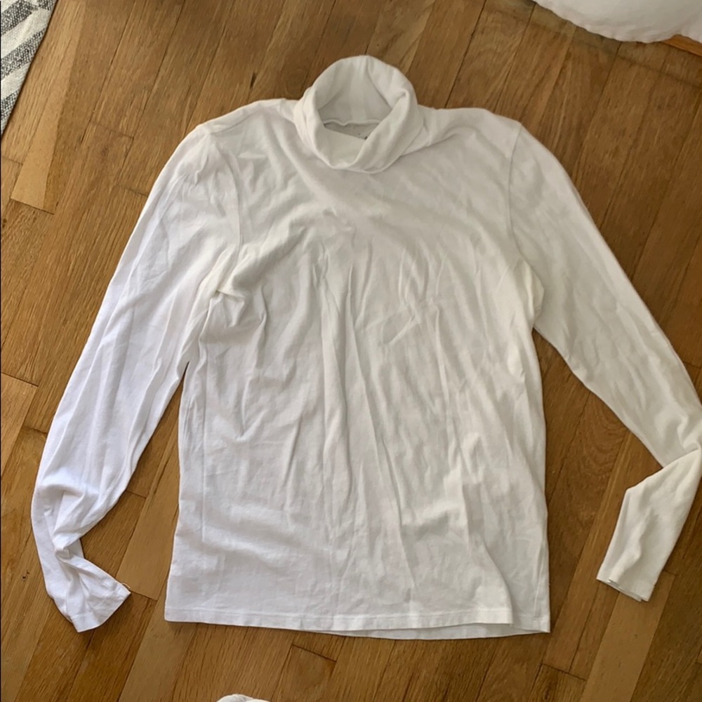 Everlane Cotton Tissue Turtleneck Tee